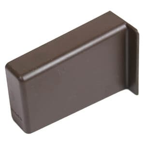 Guscio Copertura Plastica 67 x 43 mm Marrone SX 100 Pezzi - 2
