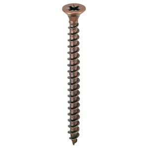Viti per Legno T. S. P. Bronzate 6 x 30 2,0 Centinaia - 2