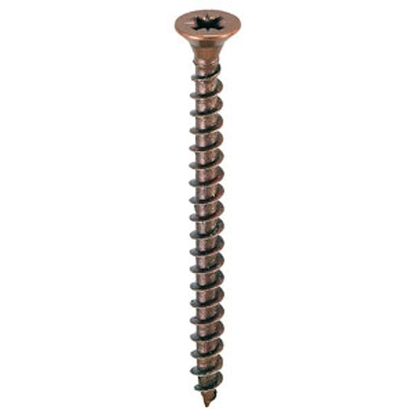 Viti per Legno T. S. P. Bronzate 6 x 35 200 Pezzi - 2
