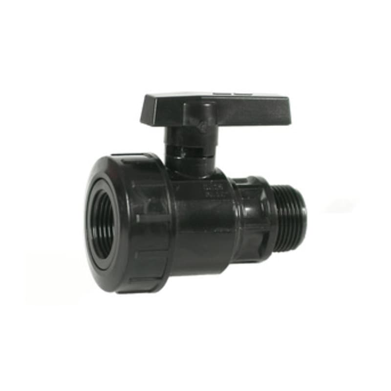 Raccordo Nylon Valvola a Sfera Mf 3/4* Irritec 10 Pezzi - 2