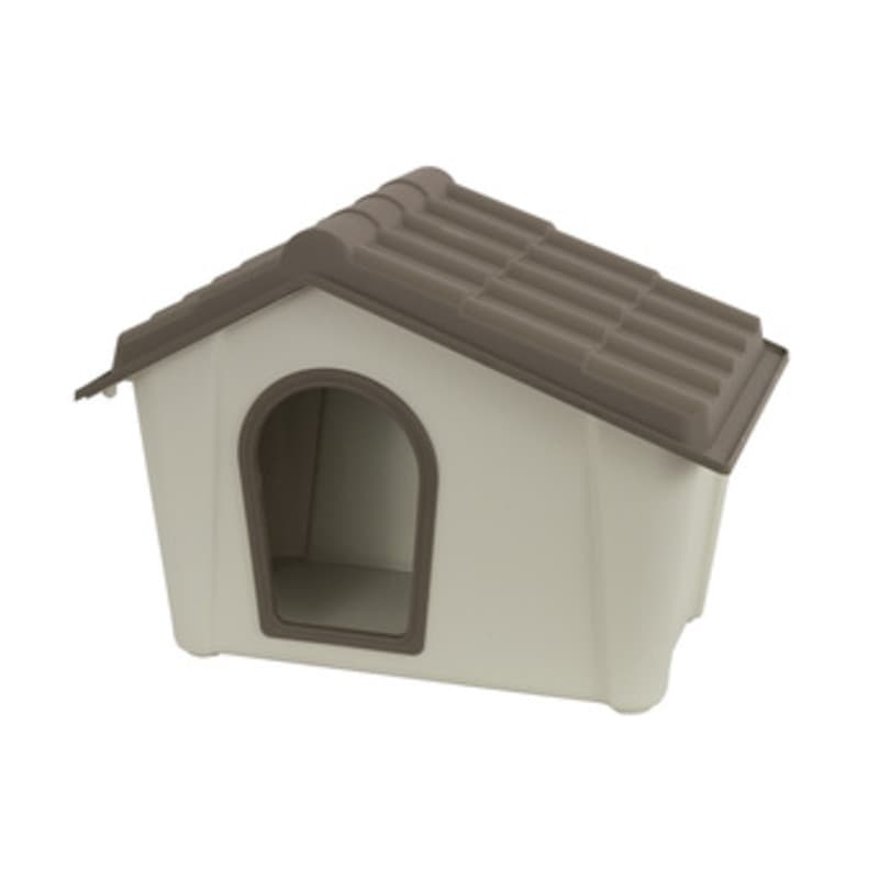 Cuccia per Cani Resina 57 x 39,0 x 42,0 cm Tortora Beige Art Plast 3 Pezzi - 2