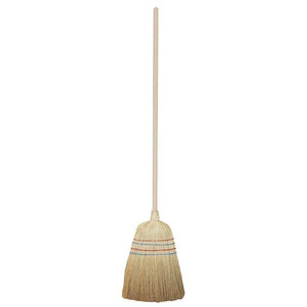 Scopa Saggina 36 cm Super con Manico 10 Pezzi - 2