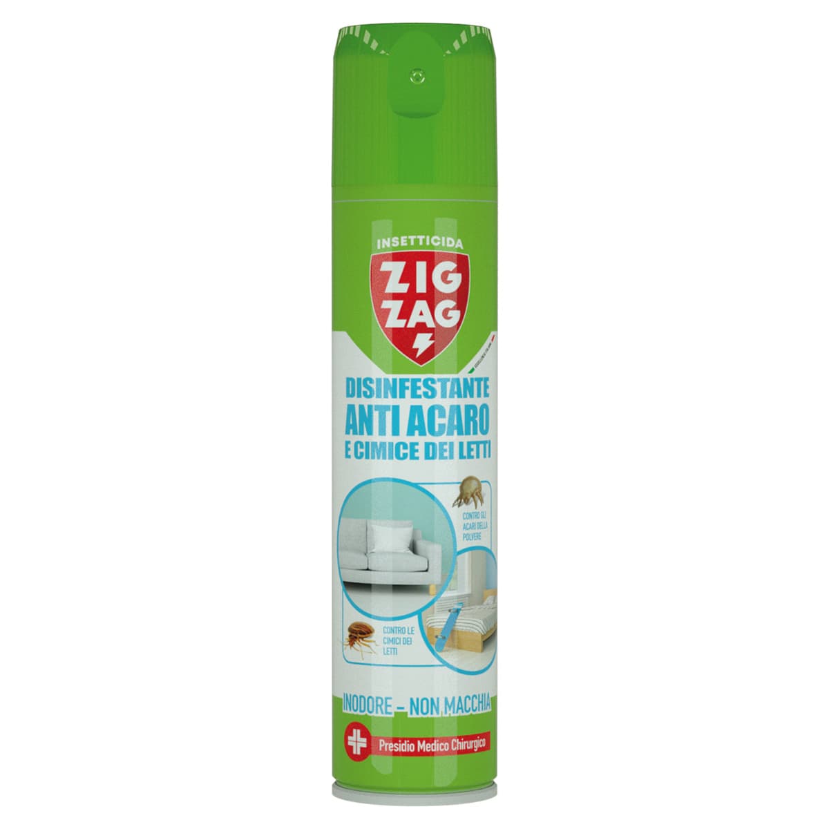 Insetticida Antiacaro e Cimici dei Letti Spray Ml. 300 Zig Zag - 2