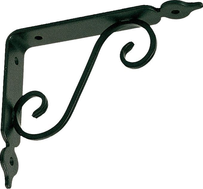 Reggimensola Ferro Battuto Nero Sat 150 x 110 mm 10 Pezzi - 2