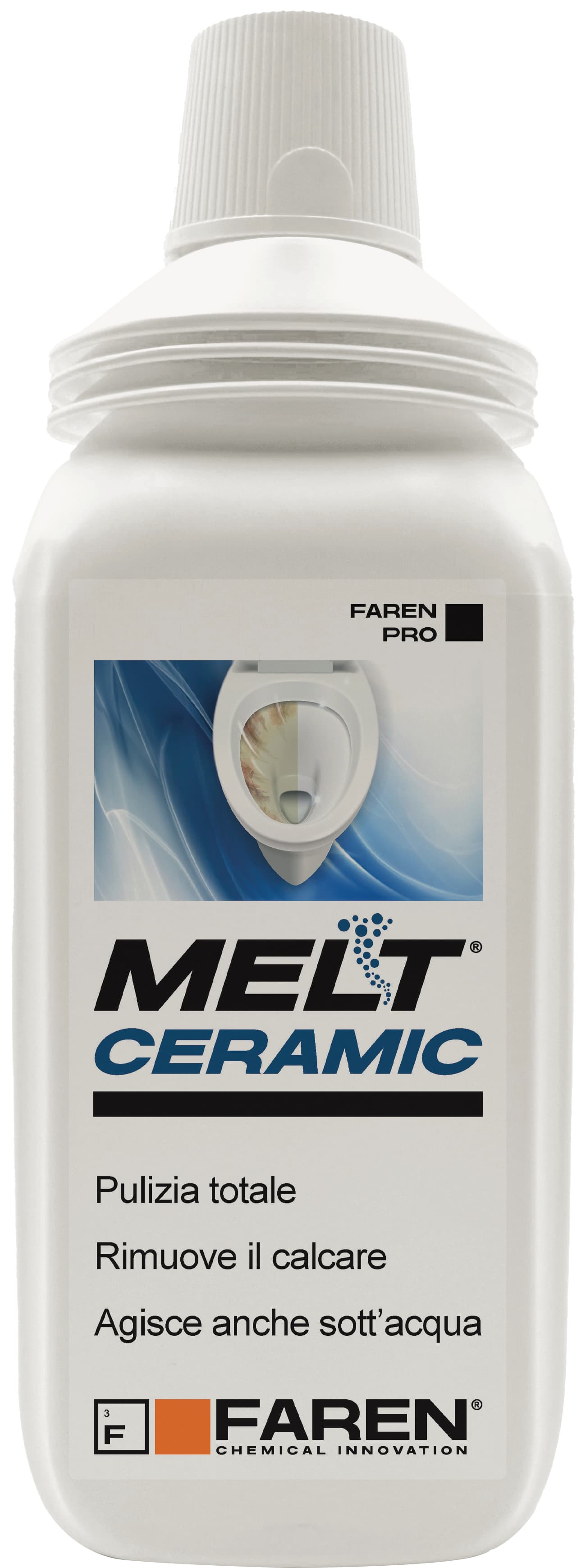 Disincrostante Sbiancante Melt Ceramic Ml. 750 12 Pezzi Faren - 2