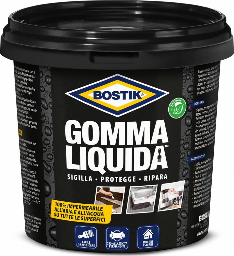 Bostik Gomma Liquida 0,750 l 6 Pezzi - 2