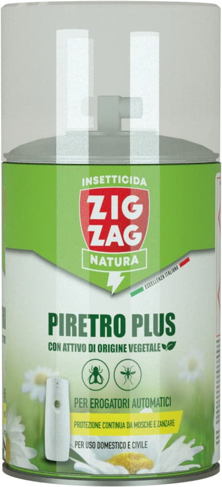 Insetticida per Dispenser Automatico Piretro Plus 250 Ml Zig Zag - 2