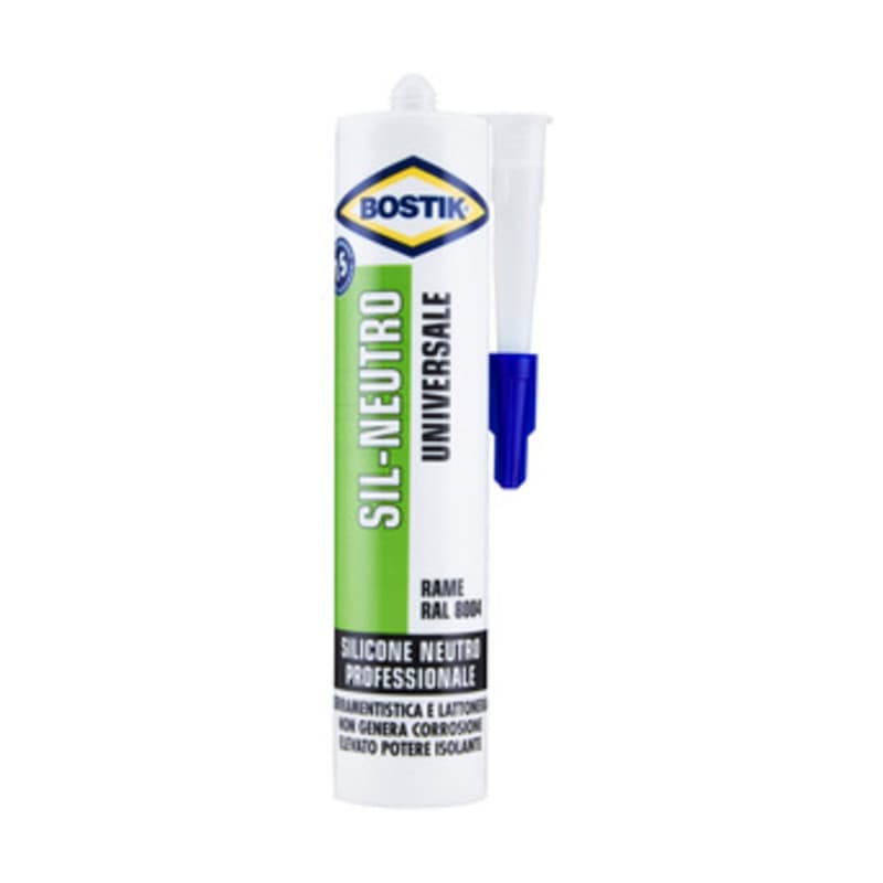 Bostik Sil Neutro Universale 300 ml Rame 12 Pezzi - 2