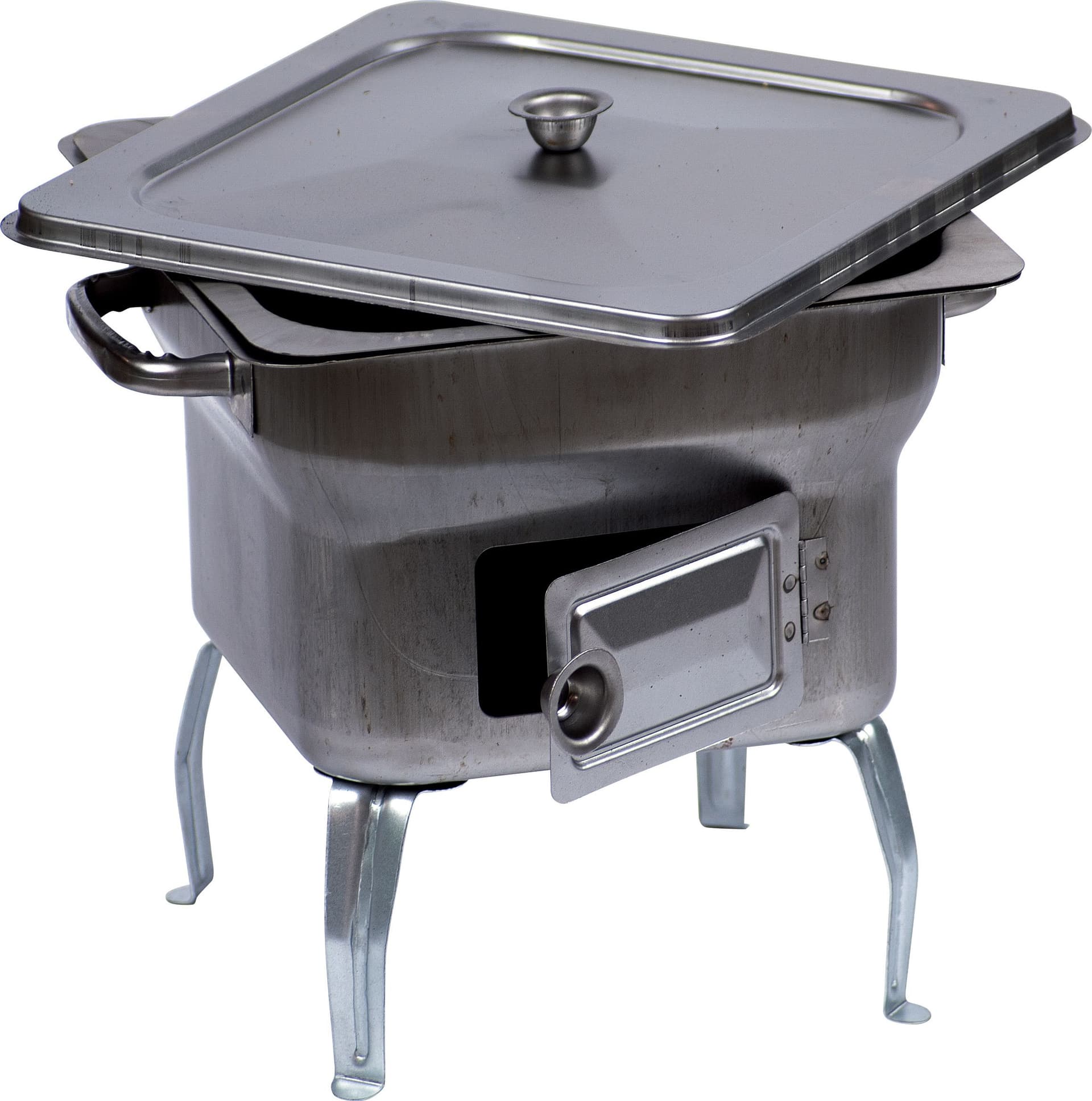 Barbecue in Acciaio Fornacella 25 x 25XH24 Cm - 2