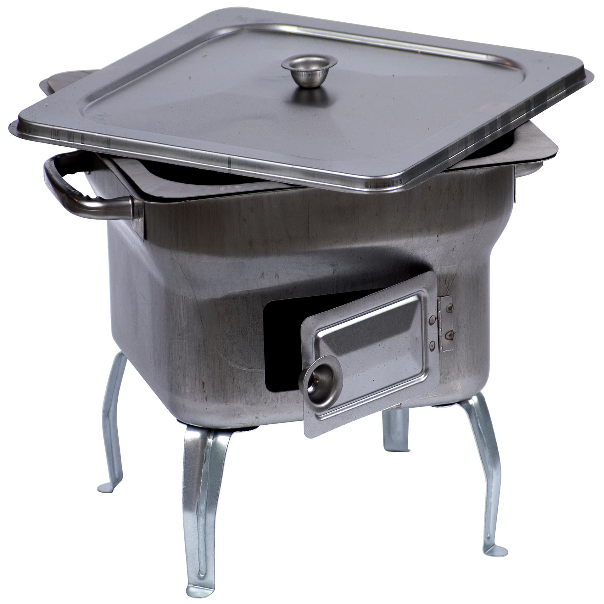 Barbecue in Acciaio Fornacella 25 x 25XH24 Cm - 2