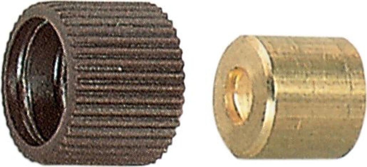 Sc Reggipiano con Gomma 12 mm e Viti Marrone * 10 Confezioni da 8 Pezzi - 2