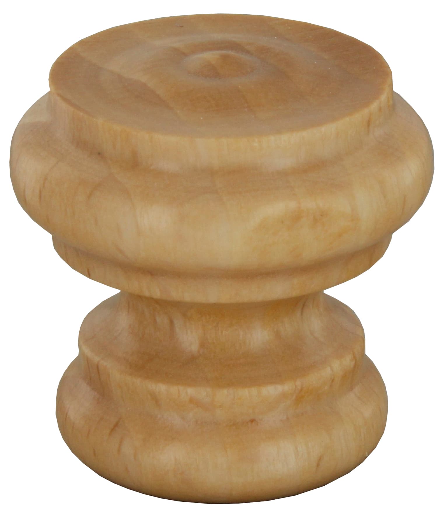 Pomolo in Legno Naturale 102A Ø 38 mm Botter Luigi 25 Pezzi - 2