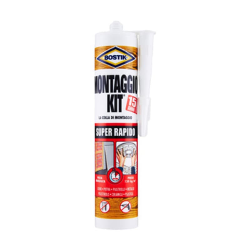 Kit Super Rapido 370 g Cartuc Bostik Montaggio - 2