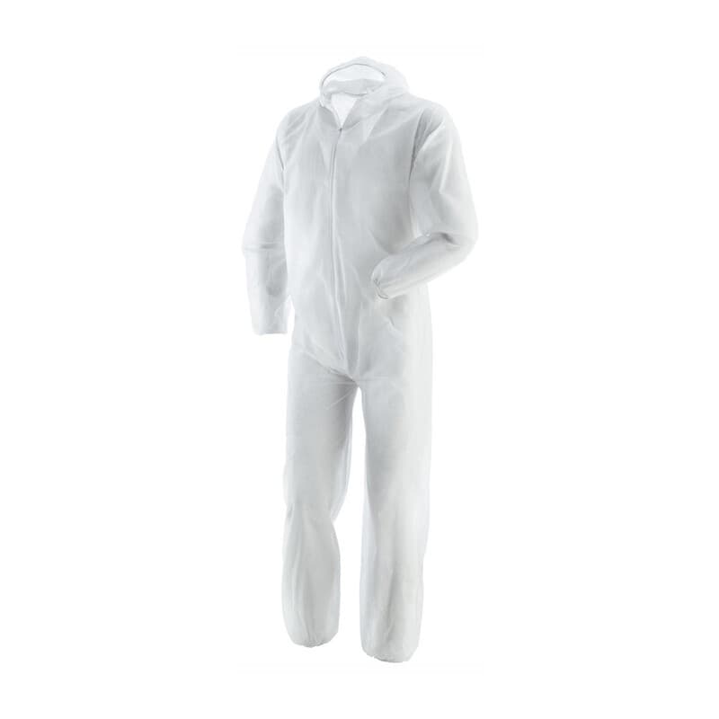 Tuta da Lavoro Monouso 40 g M2 Bianco Tg. L - 2