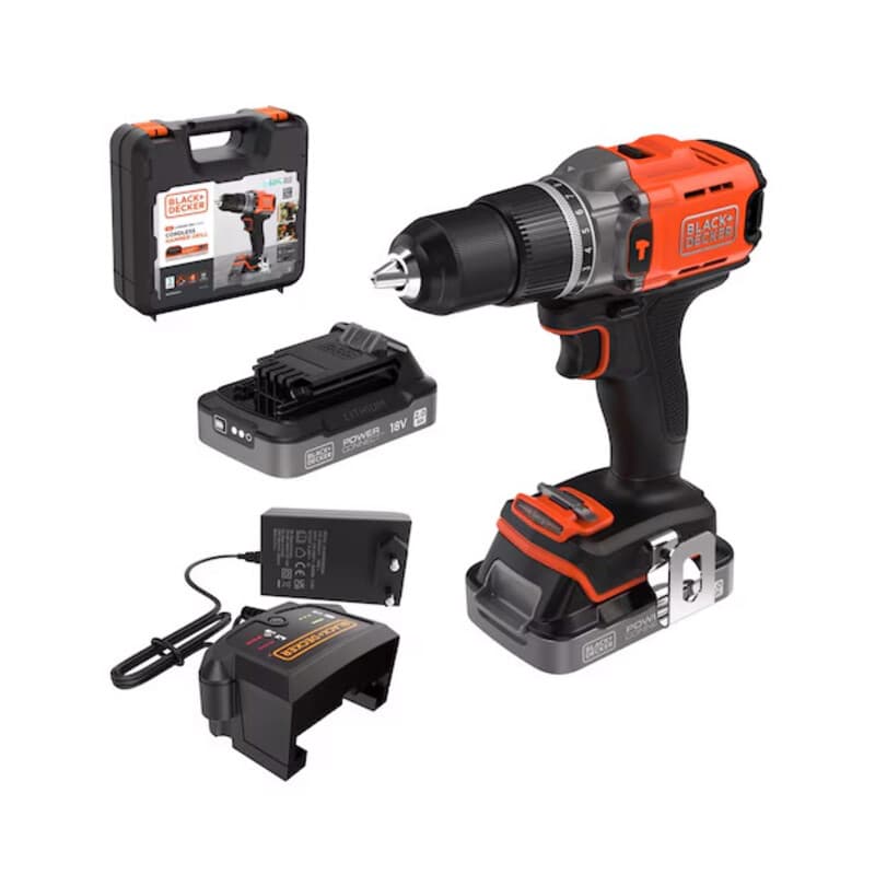 Trapano B e D 18VP BCD383D2XK 2 Batterie - 2