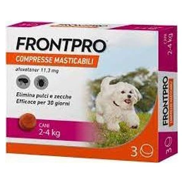 Frontpro Compressa Masticabile Cani 2 4 kg 3 Pezzi – Idroweb