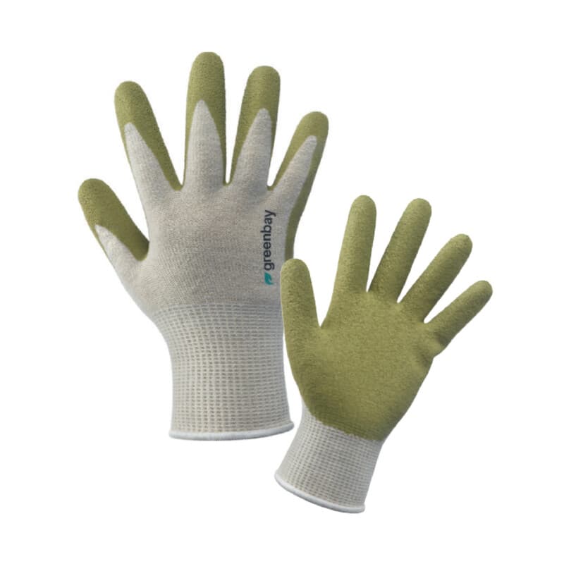 Guanti da Lavoro Poliestere Lattice Planet Raw Taglia 8 Eco 6 Paia - 2