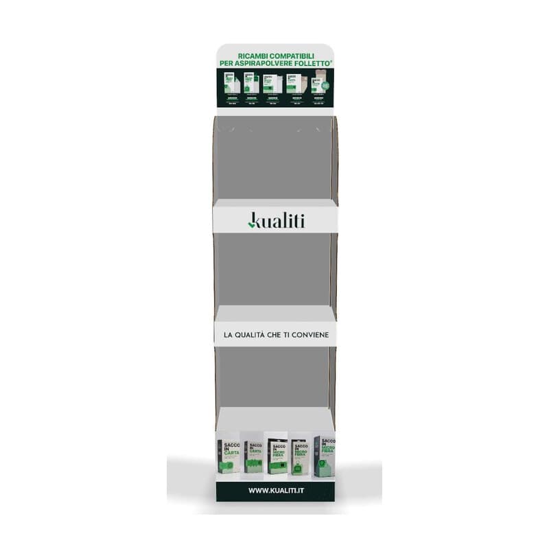 Espositore in Cartone Ricambi Compatibili Vuoto - 2