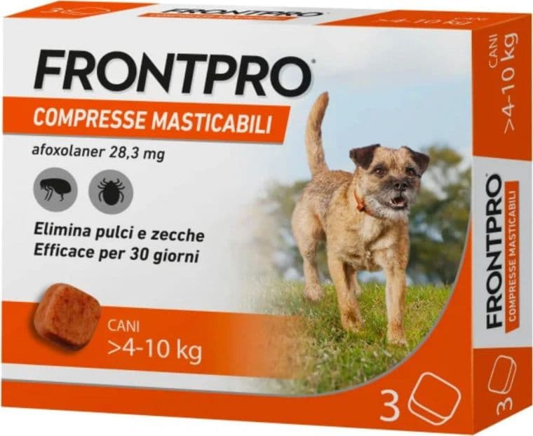 Frontpro Compressa Masticabile Cani 4 10 kg 3 Pezzi - 2
