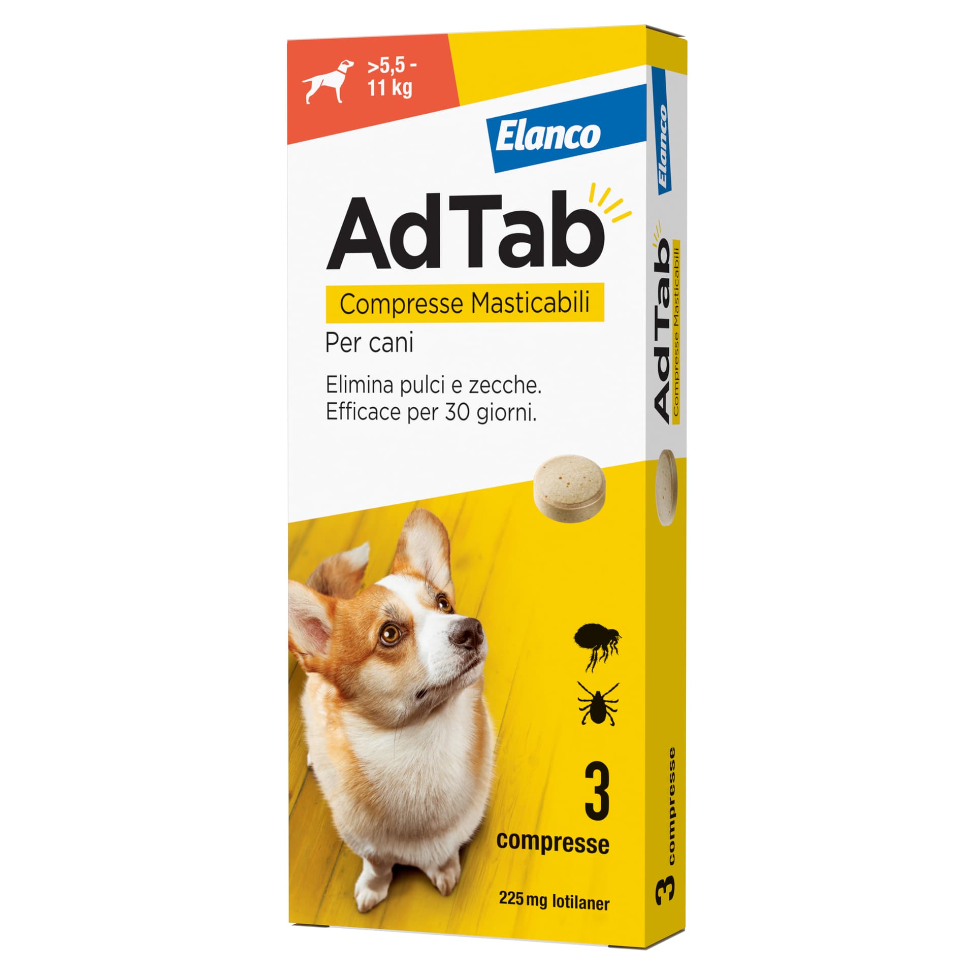 Adtab Compresse Masticabili per Cani 5,5 11 kg - 2