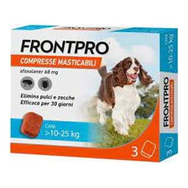 Frontpro Compressa Masticabile Cani 10 25 kg 3 Pezzi - 2