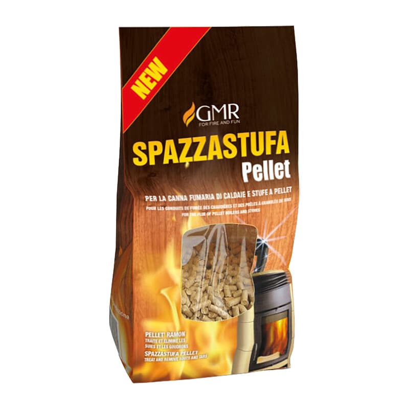 Pulitore Spazzastufa Pellet 1,5 kg 12 Pezzi - 2