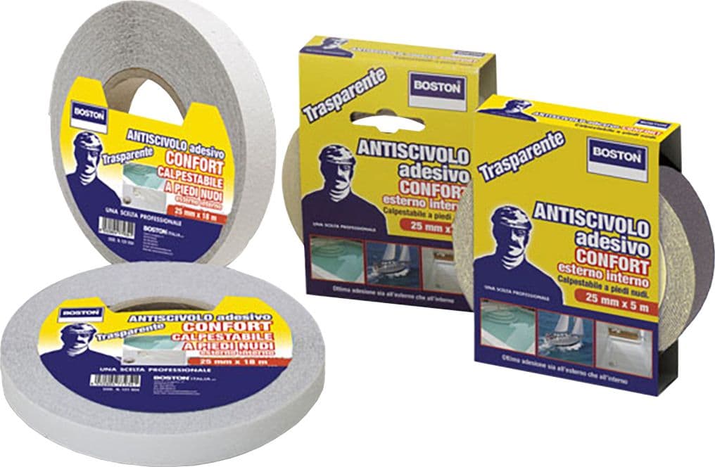 Nastro Antisdrucciolo 25MMX5M Confort Boston - 2