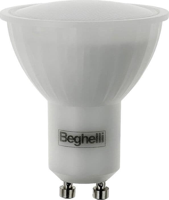 Beghelli LED GU10 6W 57011 Fredda 6500K 530 Lumen 10 Pezzi - 2