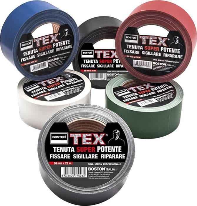 Nastro Adesivo Tex Mm 50 x 25M Argento - 2