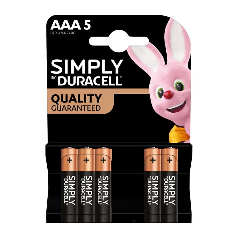 Duracell Simply Alcalina Ministilo 10,0 Blister 5 Pezzi - 2