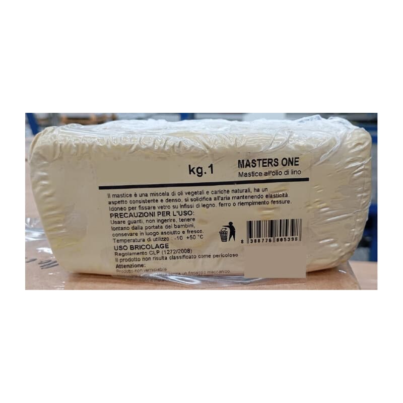 Mastice per Vetri Bianco da KG.1 20 kg – Idroweb
