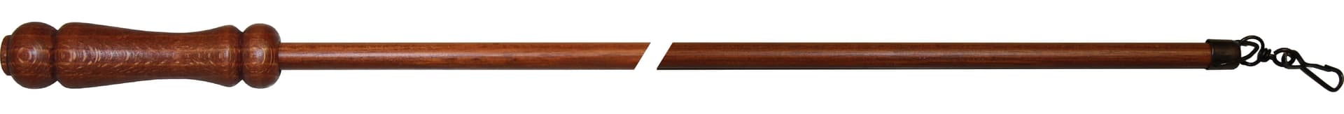 Frusta in Legno per Tenda 125 cm Noce – Idroweb