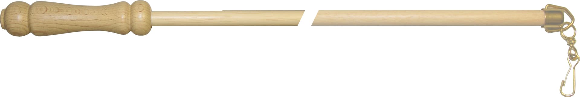 Frusta in Legno per Tenda 125 cm Naturale - 2