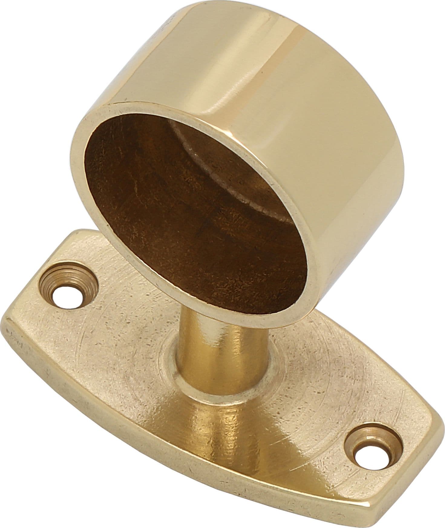 Tubo Lucido D 25 mm** Finale Corrimano Ottone 5 Pezzi - 2
