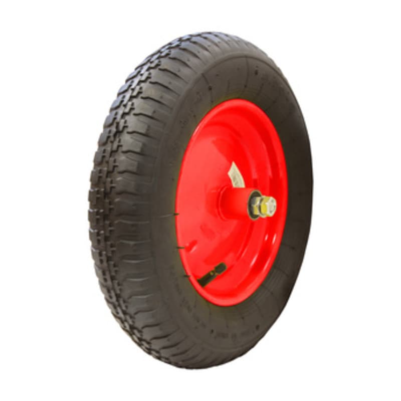 Ruota Vespa per Carriola Interas 134 mm con Cuscin - 2