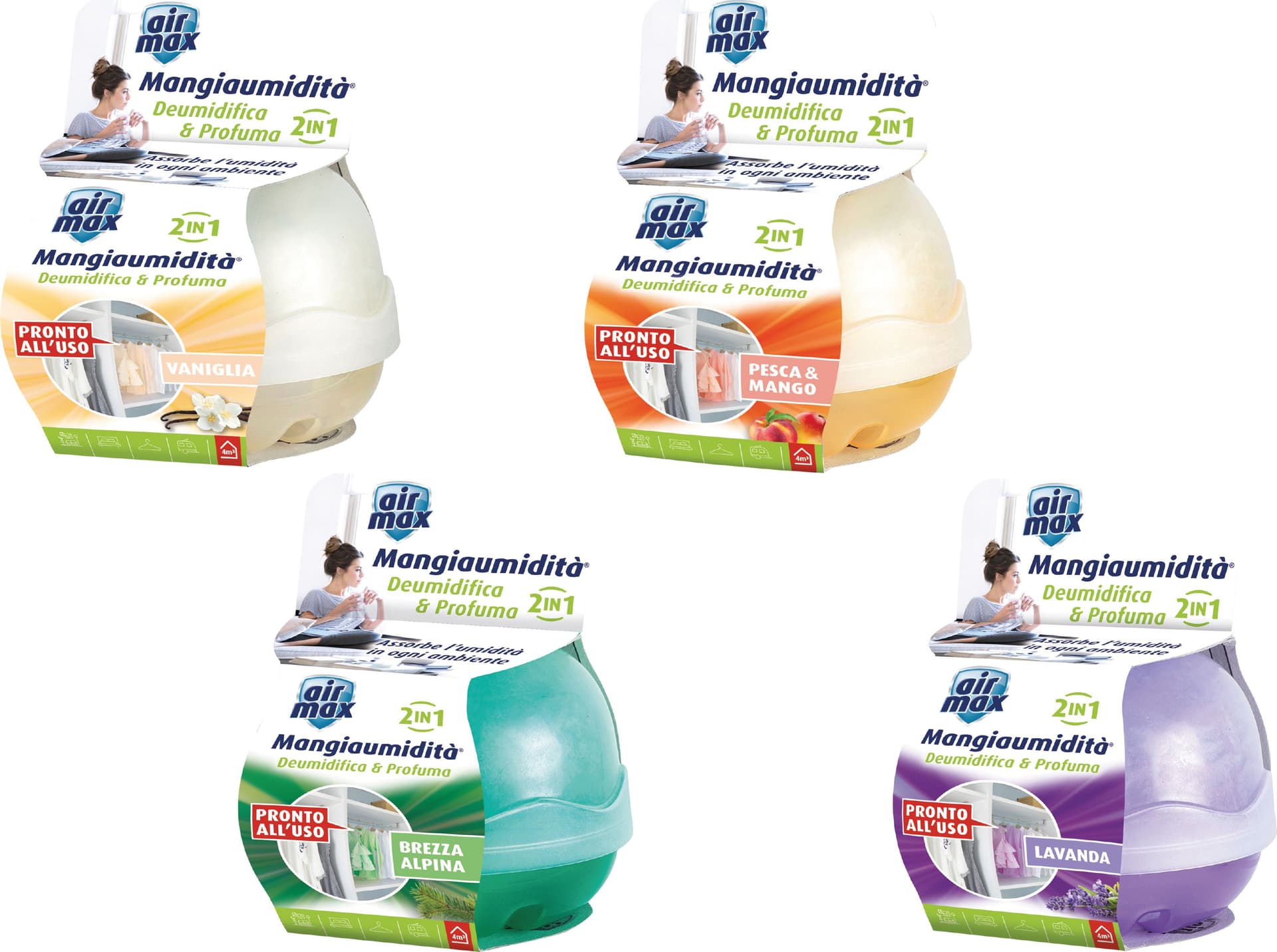 Kit Deo 40 g Assortito Airmax 12 Pezzi - 2