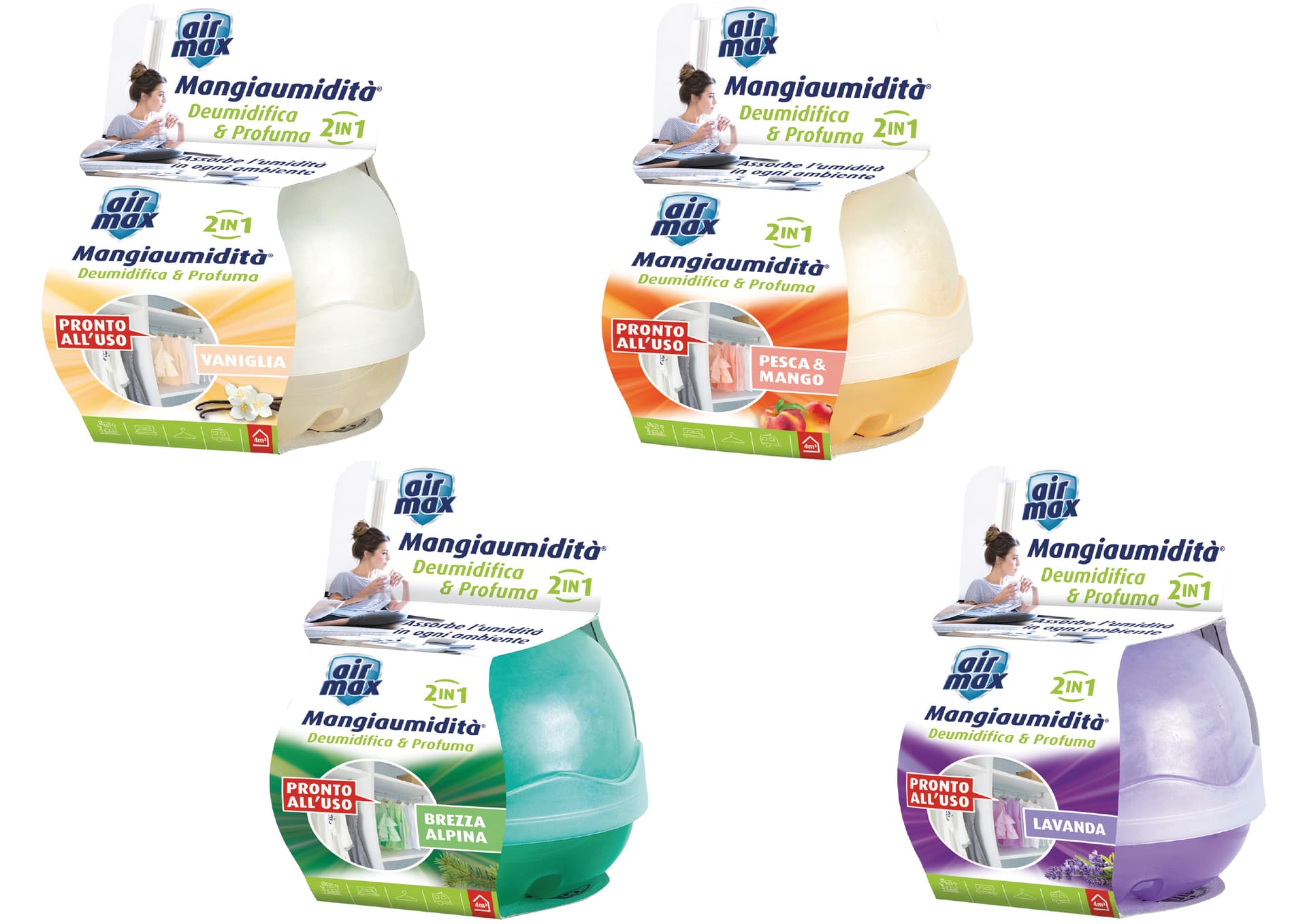 Kit Deo 40 g Assortito Airmax 12 Pezzi - 2