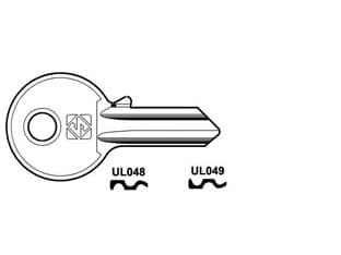 Chiavi per Cilindri Universal 3 Spine Grandi UL048 Dx Silca 20 Pezzi - 2