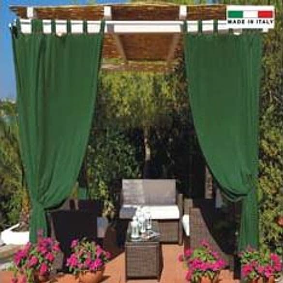 Tenda per Gazebo Idrorepellente con Bretelle 140 CMX270H. Verde - 2