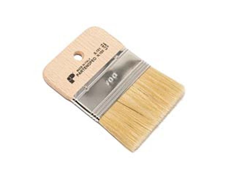 Spalter Decorativo Setola Bionda Manico Corto Legno 9 MMX70 12 Pezzi - 2