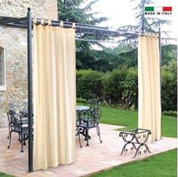 Tenda per Gazebo con Passanti e Bottoni 160 CMX270H. Panna - 2