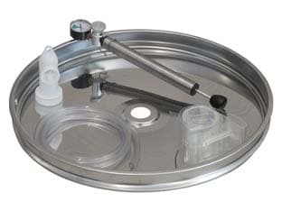 Galleggiante ad Aria Inox Completo Ø 420 mm per Contenitore Inox da 100 l - 2