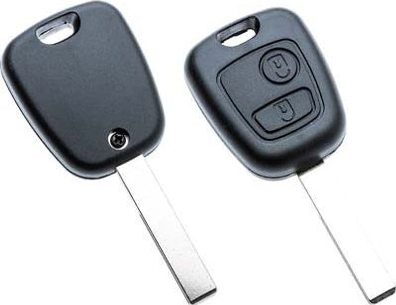 Guscio Chiave Auto Citroen Fiat HU83RS2 Silca Pulsanti 2 - 2