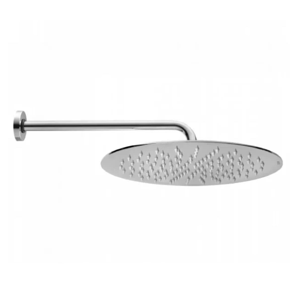 Braccio con Soffione Tondo Ottone Cromato Tetis Ø 200 Monogetto Bossini - 2