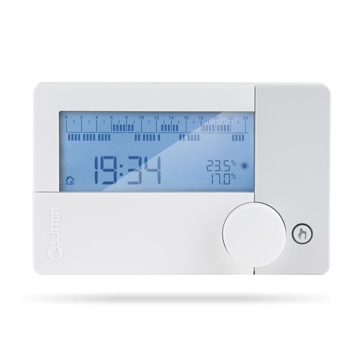Cronotermostato Digitale Giornaliero Settimanale Freetime Evo Gs Seitron - 2