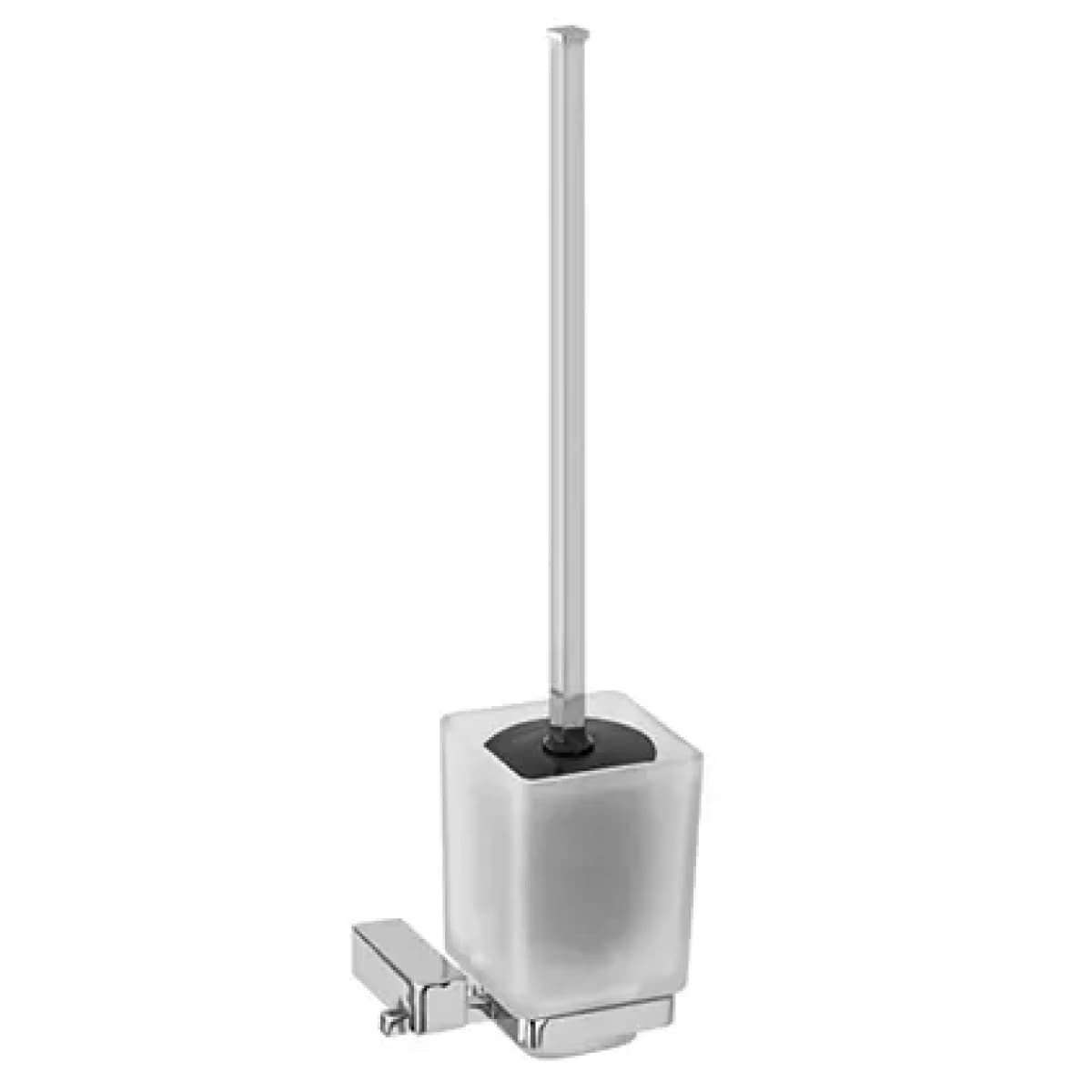 Portascopino in Acciaio Cromato Unica Dim. CM(LXPXH):7 x 7 x 47 Idroweb - 2