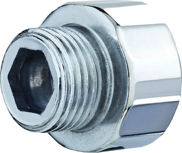 Raccordo Diritto Ridotto Maschio Femmina in Acciaio Zincato F 2461*3 4 - 2