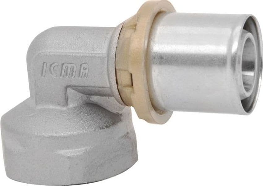 Raccordo Curvo Femmina per Tubo Multistrato Pressare Sempiter 3/4 Ø 26 x - 2