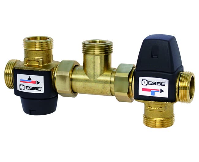 Kit per Integrazione Solare Termico 1 Taratura Dev Fissa 45 °c Esbe - 2