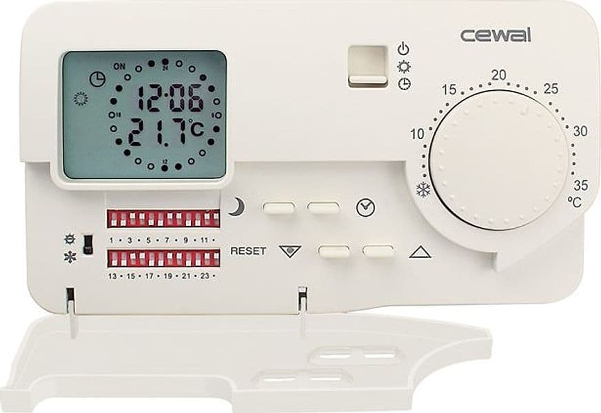 Cronotermostato Elettromeccanico Digitale Giornaliero Life 24 H CEWAL - 2